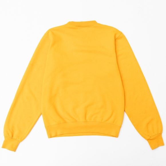 Women's XS Champion Brand Yellow California University  CAL Crewneck Sweatshirt - Picture 5 of 5